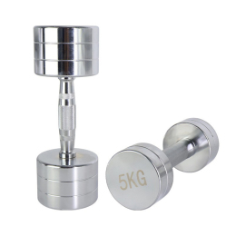 SMALL ELECTROPLATED DUMBBELL