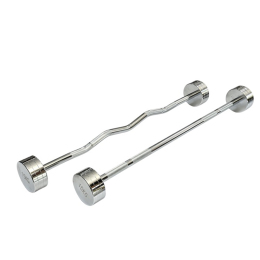ELECTROPLATED FIXED BARBELL