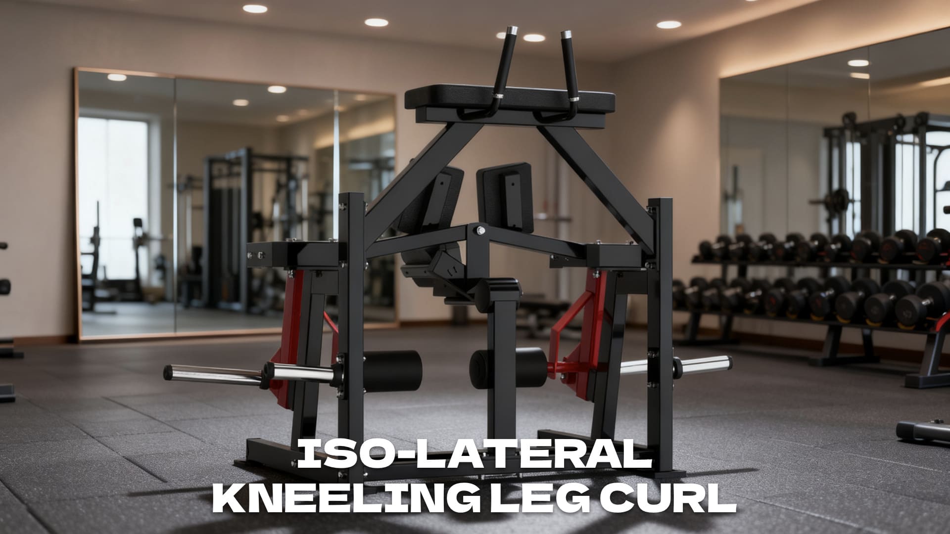 Iso-lateral kneeling leg curl
