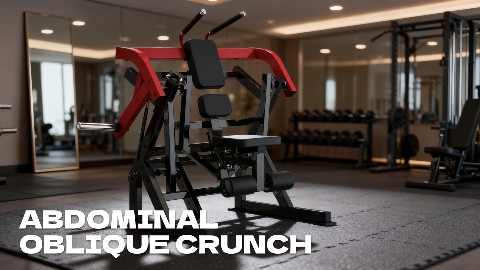 Abdominal oblique crunch