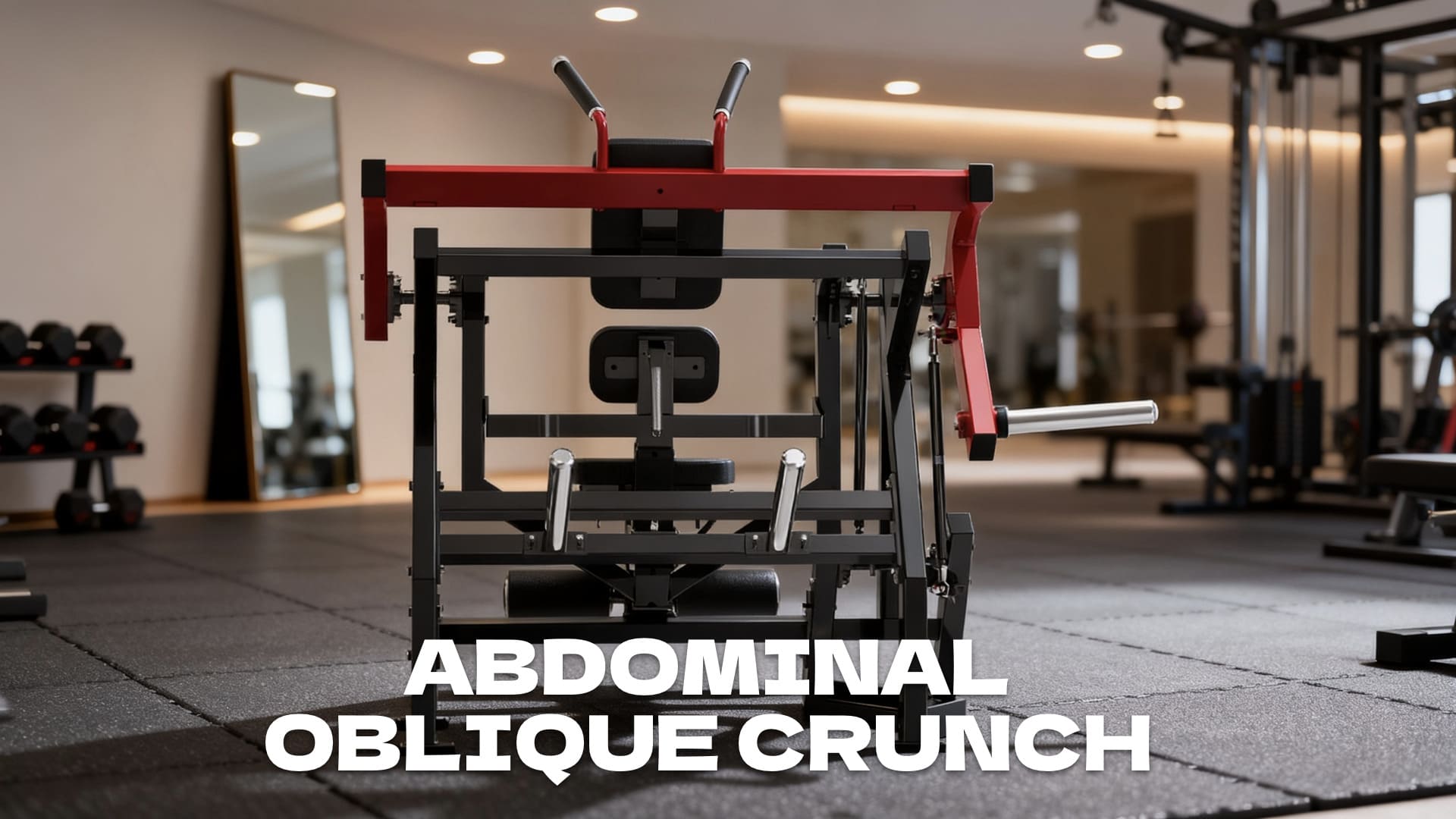 Abdominal oblique crunch