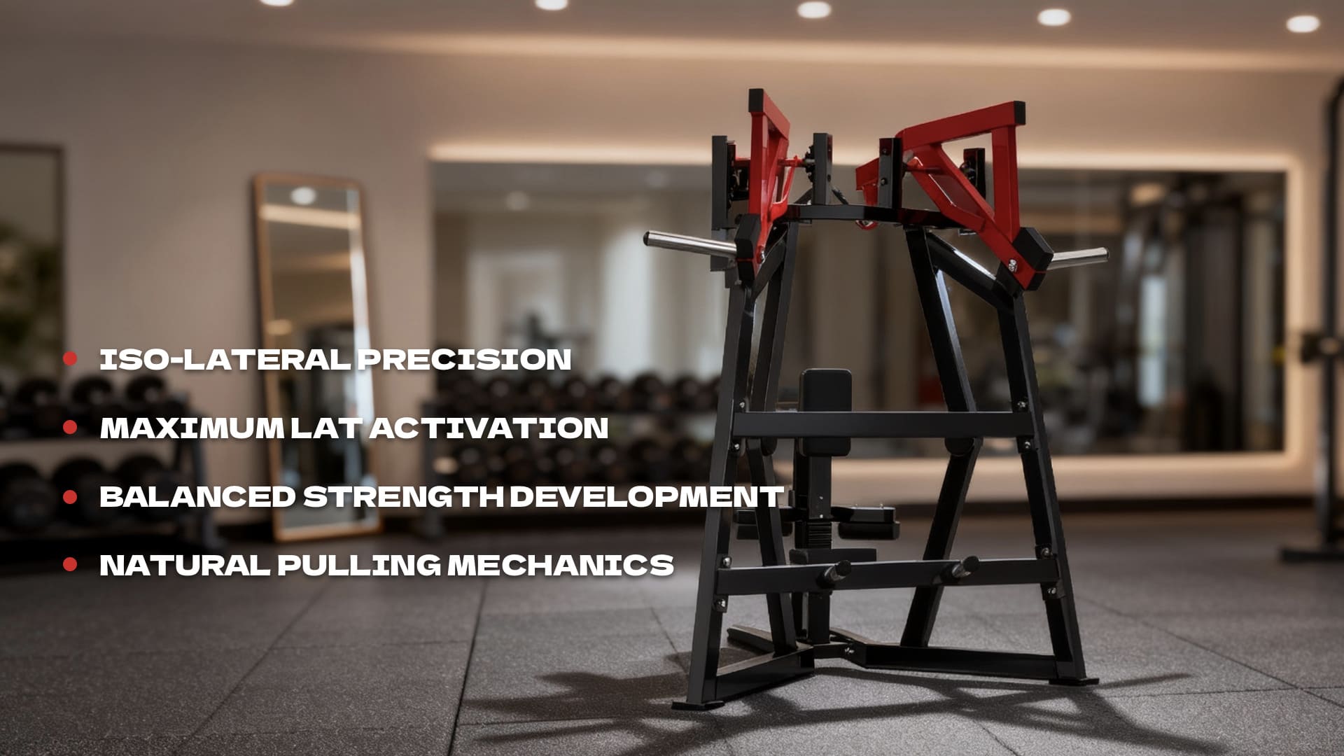 Iso-lateral front lat pulldown