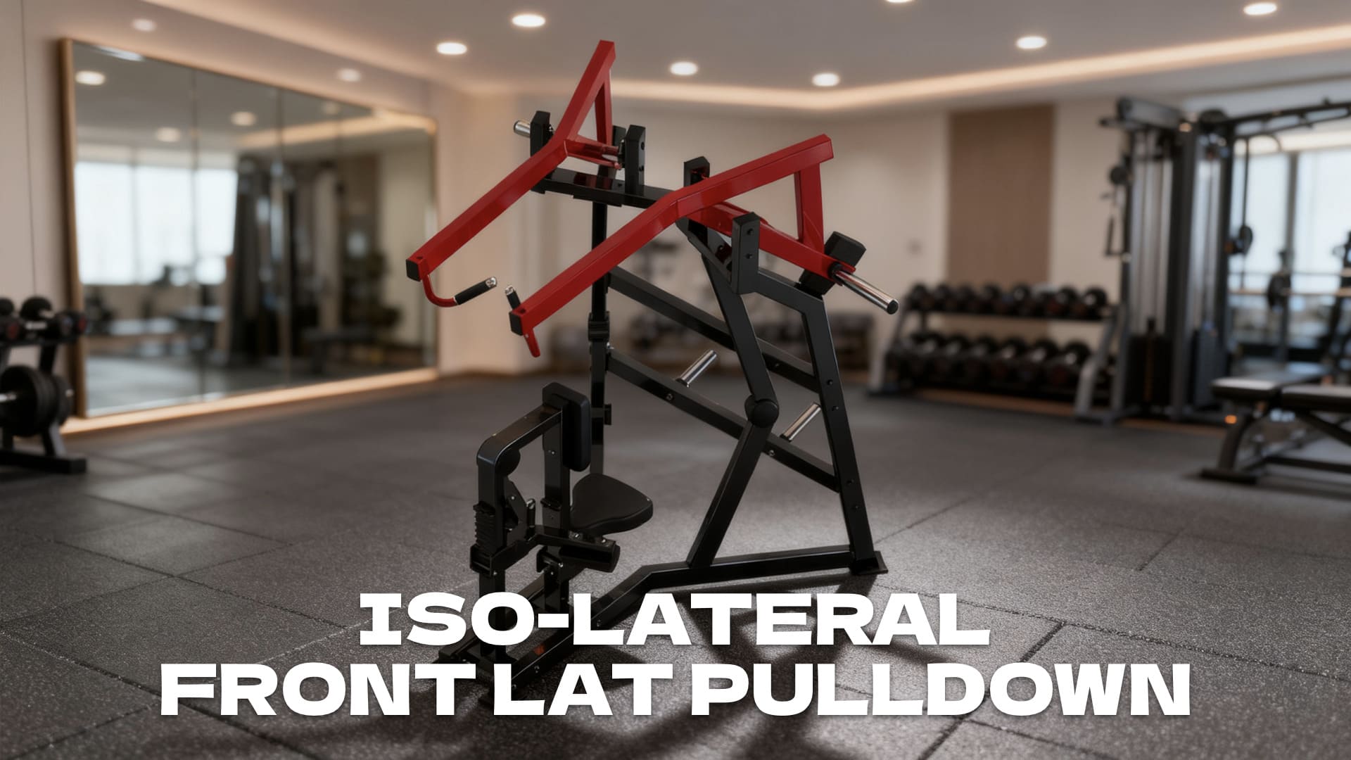 Iso-lateral front lat pulldown