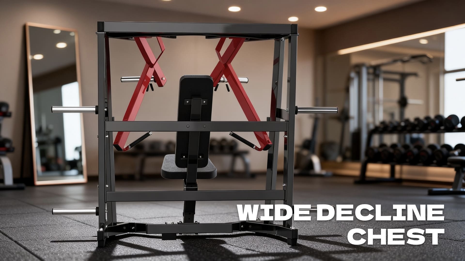 Wide decline chest