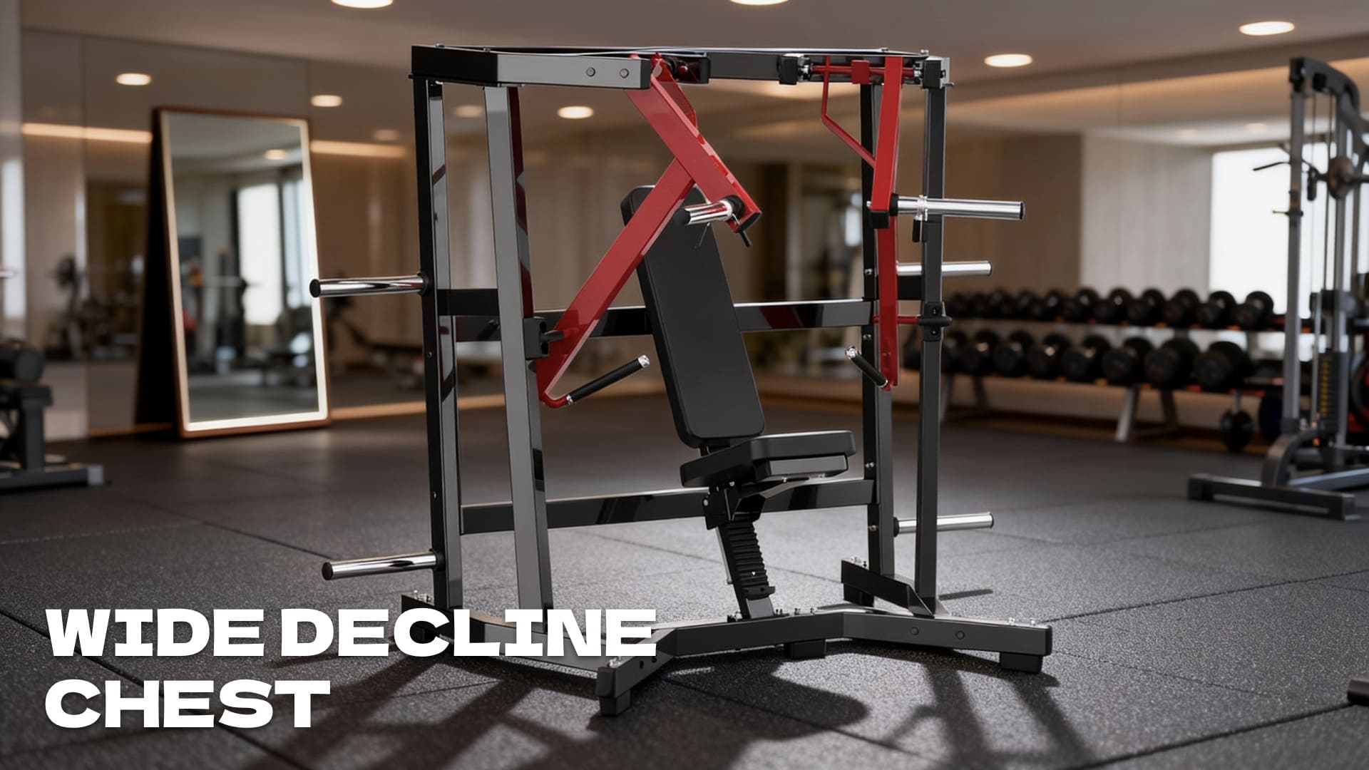 Wide decline chest