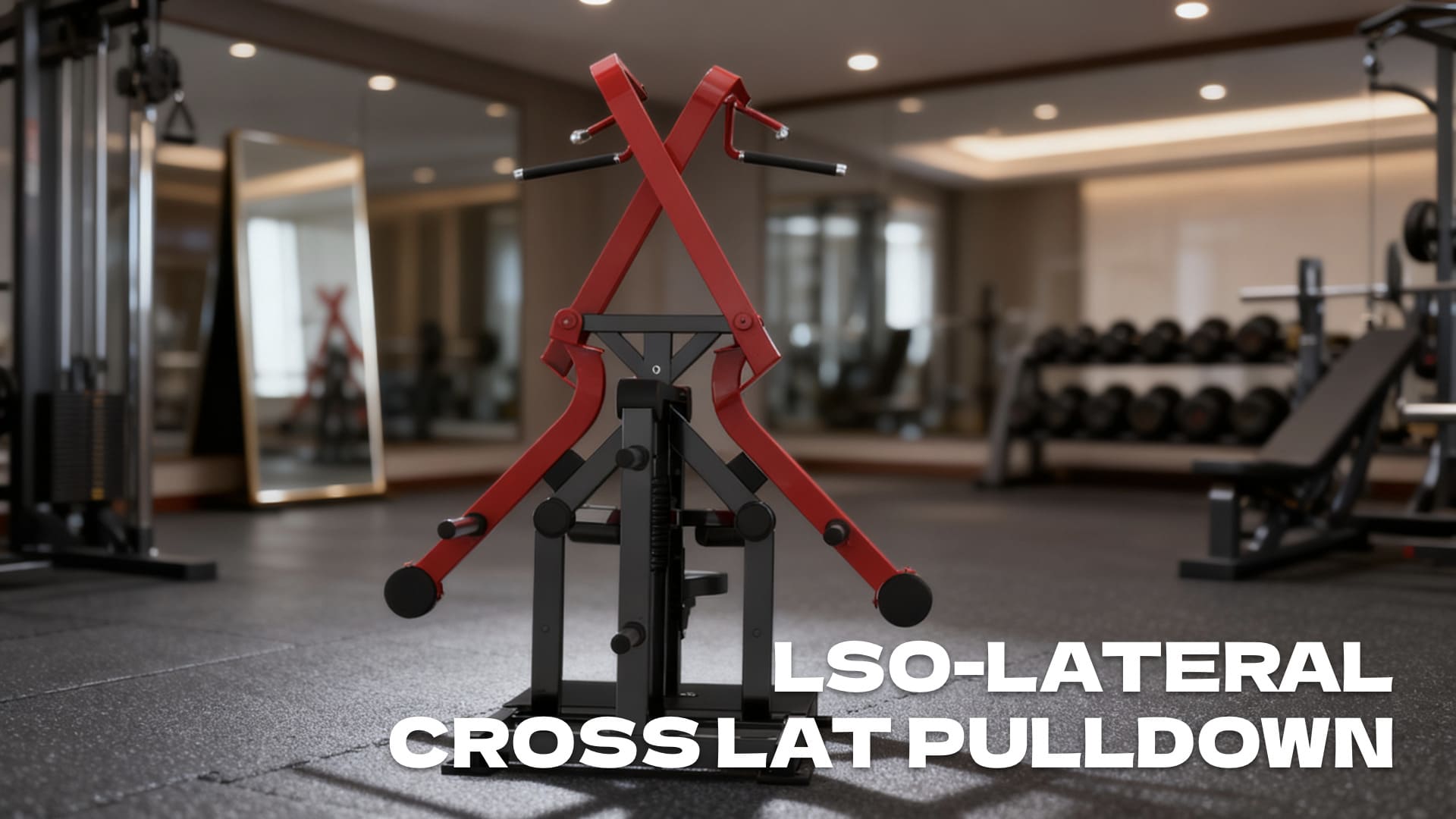 Iso-lateral cross lat pulldown