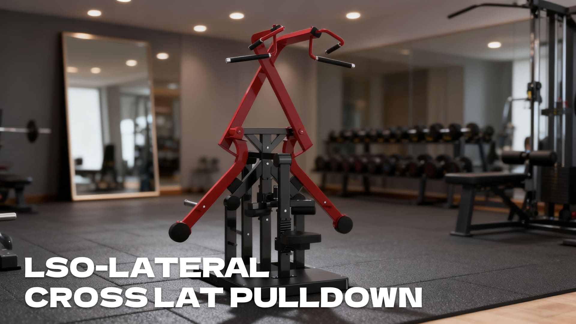 Iso-lateral cross lat pulldown
