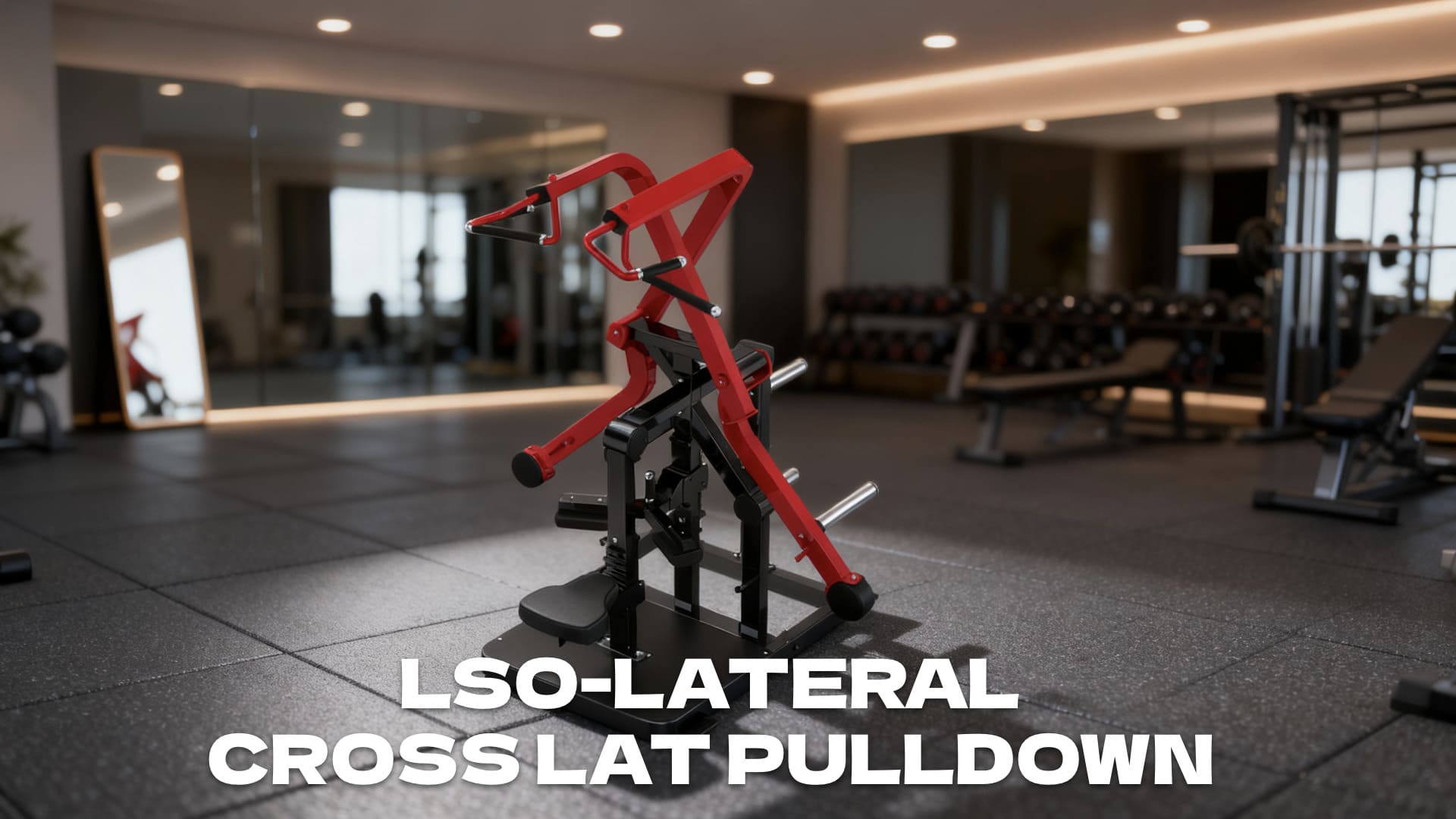 Iso-lateral cross lat pulldown